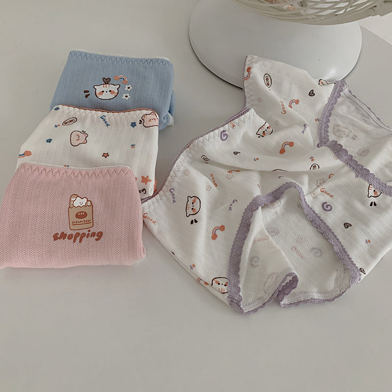 ショッピングねこが可愛いパンティ